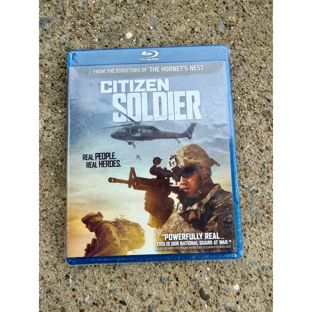 Citizen Soldier Blu-ray Movie Documentary Oklahoma National Guard 2016 New